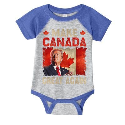 Make Canada Great Again Trump Infant Baby Jersey Bodysuit