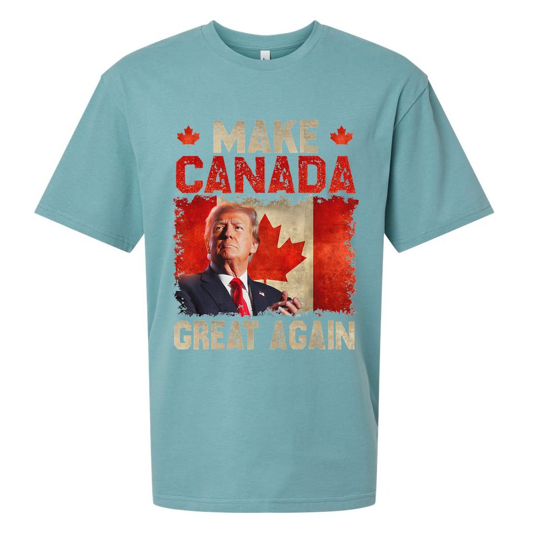 Make Canada Great Again Trump Sueded Cloud Jersey T-Shirt