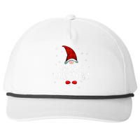 Merry Christmas Gnome Family Christmas Pajama Xmas Gnome Snapback Five-Panel Rope Hat