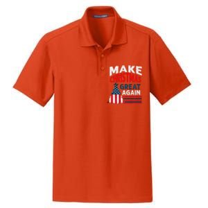 Make Christmas Great Again. Funny Xmas Dry Zone Grid Polo