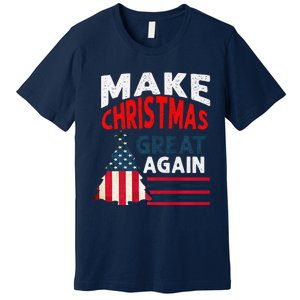 Make Christmas Great Again. Funny Xmas Premium T-Shirt