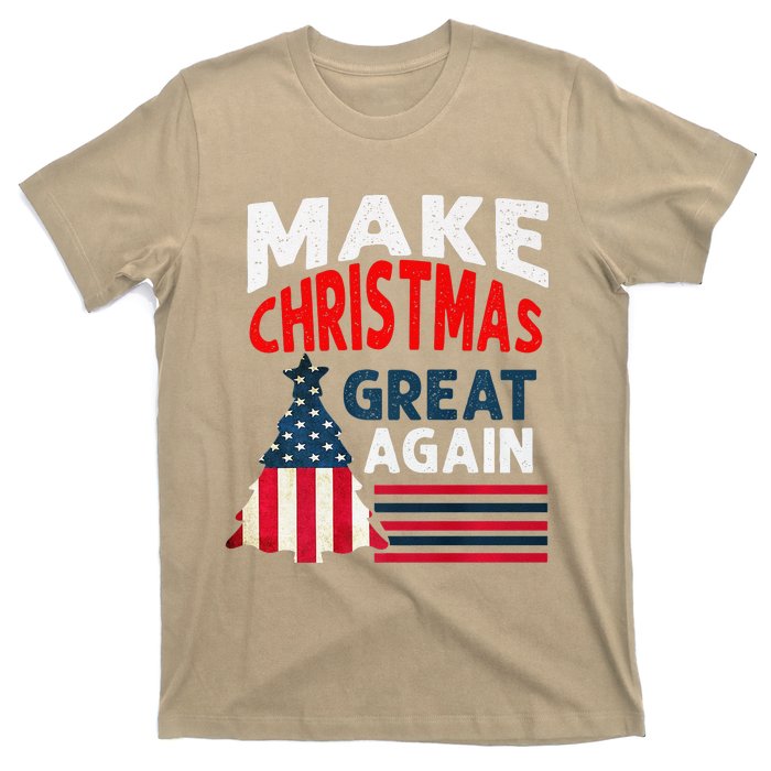 Make Christmas Great Again. Funny Xmas T-Shirt