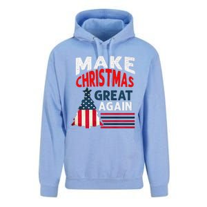 Make Christmas Great Again. Funny Xmas Unisex Surf Hoodie