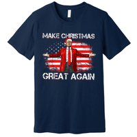 Make Christmas Great Again Santa Funny Trump Xmas Pajamas Premium T-Shirt