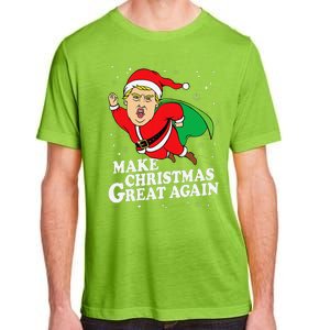 Make Christmas Great Again Ugly Xmas Donald Trump Parody Adult ChromaSoft Performance T-Shirt