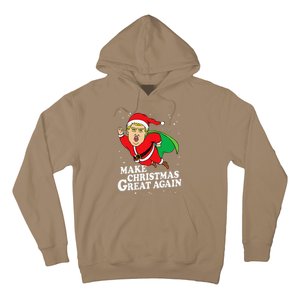 Make Christmas Great Again Ugly Xmas Donald Trump Parody Hoodie