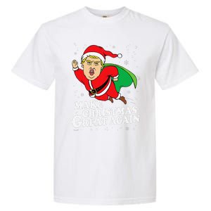 Make Christmas Great Again Ugly Xmas Donald Trump Parody Garment-Dyed Heavyweight T-Shirt