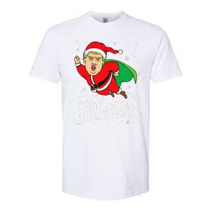 Make Christmas Great Again Ugly Xmas Donald Trump Parody Softstyle CVC T-Shirt