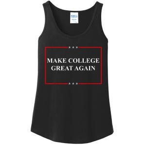 Make College Great Again Ladies Essential Tank