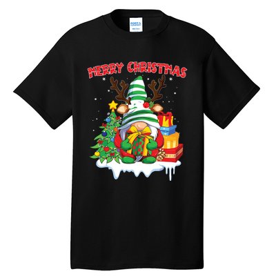 Merry Christmas Gnome Family Christmas Tall T-Shirt