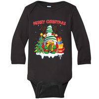 Merry Christmas Gnome Family Christmas Baby Long Sleeve Bodysuit