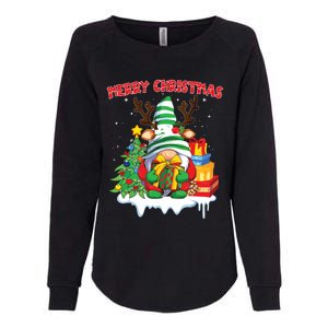 Merry Christmas Gnome Family Christmas Womens California Wash Sweatshirt