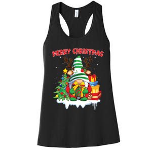 Merry Christmas Gnome Family Christmas Women's Racerback Tank