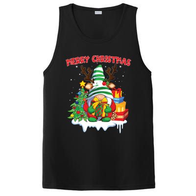 Merry Christmas Gnome Family Christmas PosiCharge Competitor Tank