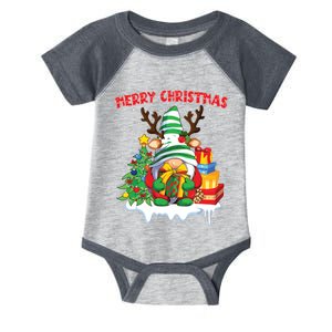 Merry Christmas Gnome Family Christmas Infant Baby Jersey Bodysuit