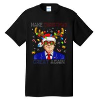 Make Christmas Great Again Funny Trump Ugly Christmas Tall T-Shirt