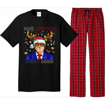 Make Christmas Great Again Funny Trump Ugly Christmas Pajama Set