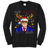 Make Christmas Great Again Funny Trump Ugly Christmas Tall Sweatshirt