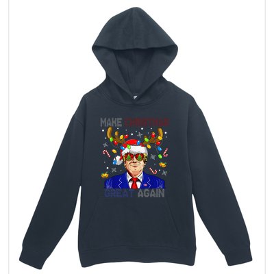 Make Christmas Great Again Funny Trump Ugly Christmas Urban Pullover Hoodie