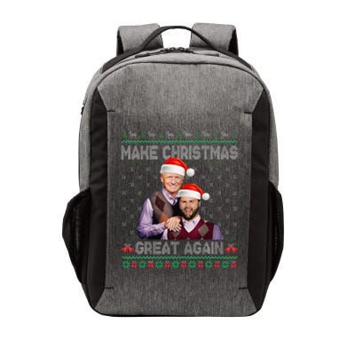 Make Christmas Great Again Trump Vance Brothers Xmas Pajamas Vector Backpack