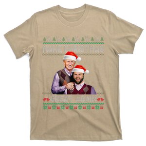 Make Christmas Great Again Trump Vance Brothers Xmas Pajamas T-Shirt