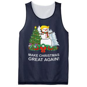 Make Christmas Great Again Funny Trump Xmas Mesh Reversible Basketball Jersey Tank