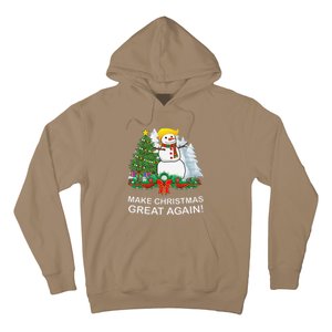 Make Christmas Great Again Funny Trump Xmas Hoodie