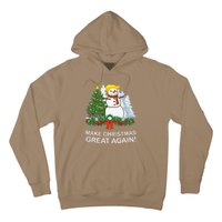 Make Christmas Great Again Funny Trump Xmas Hoodie