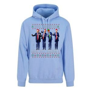 Make Christmas Great Again Ugly Sweaters Trump Dance Santa Unisex Surf Hoodie