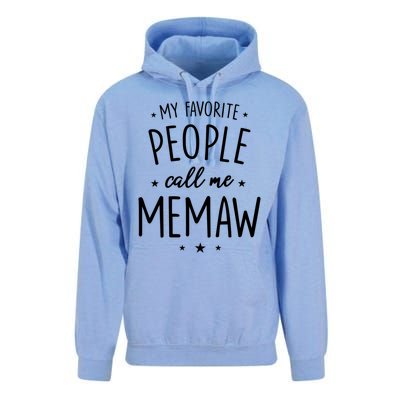 Memaw Cute Gift: My Favorite People Call Me Memaw Gift Unisex Surf Hoodie