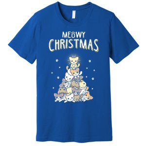 Meow Christmas Gift Premium T-Shirt