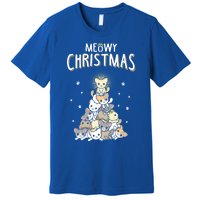 Meow Christmas Gift Premium T-Shirt