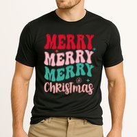 Merry Christmas Groovy Holiday Festive Performance Shirt