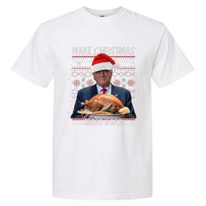 Make Christmas Great Again Trump Pajamas Ugly (9) Garment-Dyed Heavyweight T-Shirt