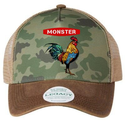 Monster Cock Gift Funny Big Dick Energy Gift Legacy Tie Dye Trucker Hat