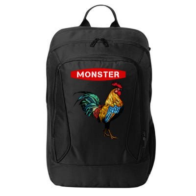 Monster Cock Gift Funny Big Dick Energy Gift City Backpack