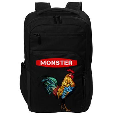 Monster Cock Gift Funny Big Dick Energy Gift Impact Tech Backpack