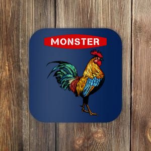 Monster Cock Gift Funny Big Dick Energy Gift Coaster