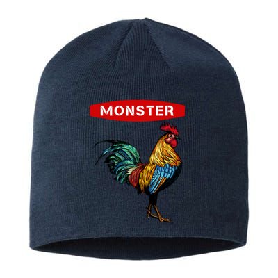 Monster Cock Gift Funny Big Dick Energy Gift Sustainable Beanie