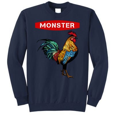 Monster Cock Gift Funny Big Dick Energy Gift Tall Sweatshirt