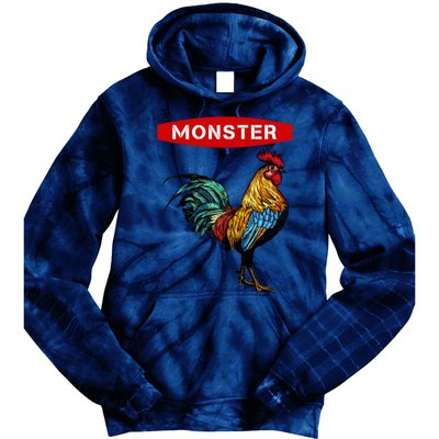 Monster Cock Gift Funny Big Dick Energy Gift Tie Dye Hoodie