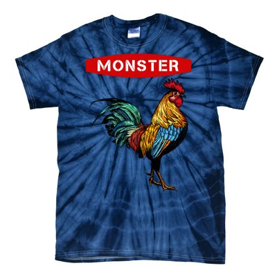 Monster Cock Gift Funny Big Dick Energy Gift Tie-Dye T-Shirt