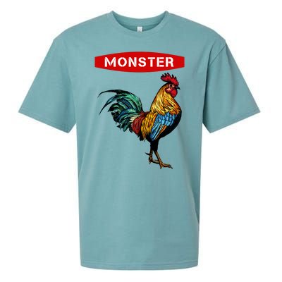 Monster Cock Gift Funny Big Dick Energy Gift Sueded Cloud Jersey T-Shirt