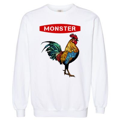 Monster Cock Gift Funny Big Dick Energy Gift Garment-Dyed Sweatshirt