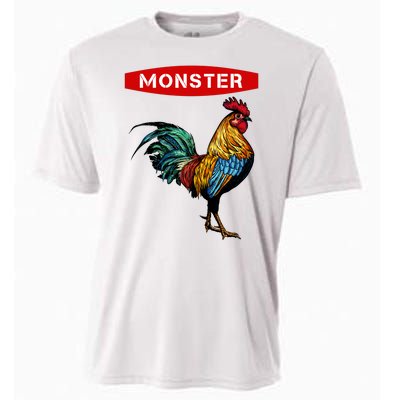 Monster Cock Gift Funny Big Dick Energy Gift Cooling Performance Crew T-Shirt