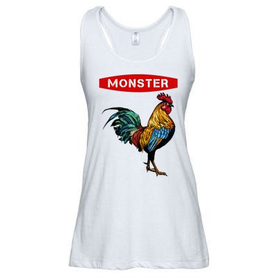 Monster Cock Gift Funny Big Dick Energy Gift Ladies Essential Flowy Tank