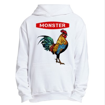 Monster Cock Gift Funny Big Dick Energy Gift Urban Pullover Hoodie