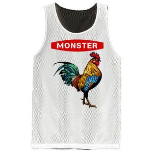 Monster Cock Gift Funny Big Dick Energy Gift Mesh Reversible Basketball Jersey Tank