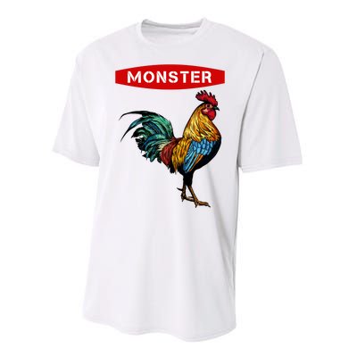 Monster Cock Gift Funny Big Dick Energy Gift Performance Sprint T-Shirt