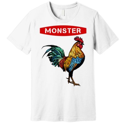 Monster Cock Gift Funny Big Dick Energy Gift Premium T-Shirt